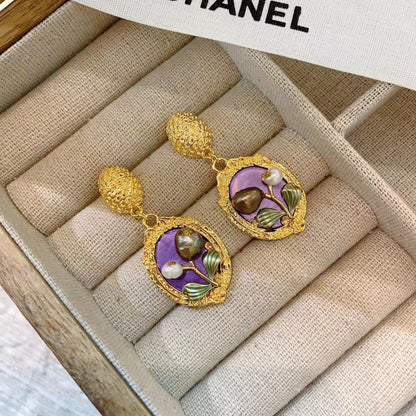 Vintage Elegant Earrings Series
