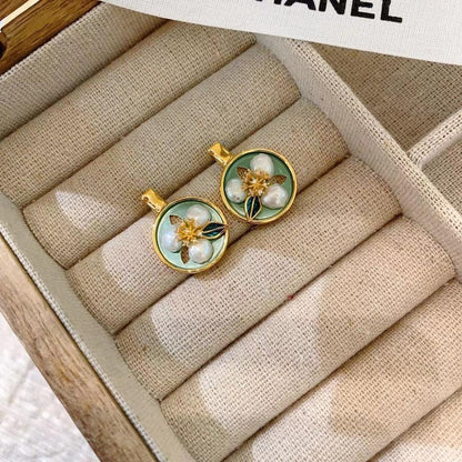 Each pair of earrings tells a story, taking you back to those elegant times.
